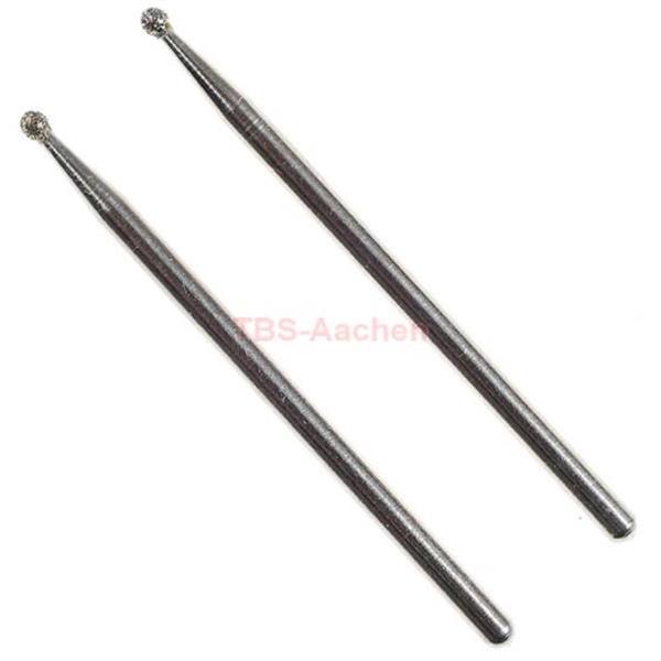 Proxxon 28222 Diamantschleifstifte, Kugel 1,8 mm