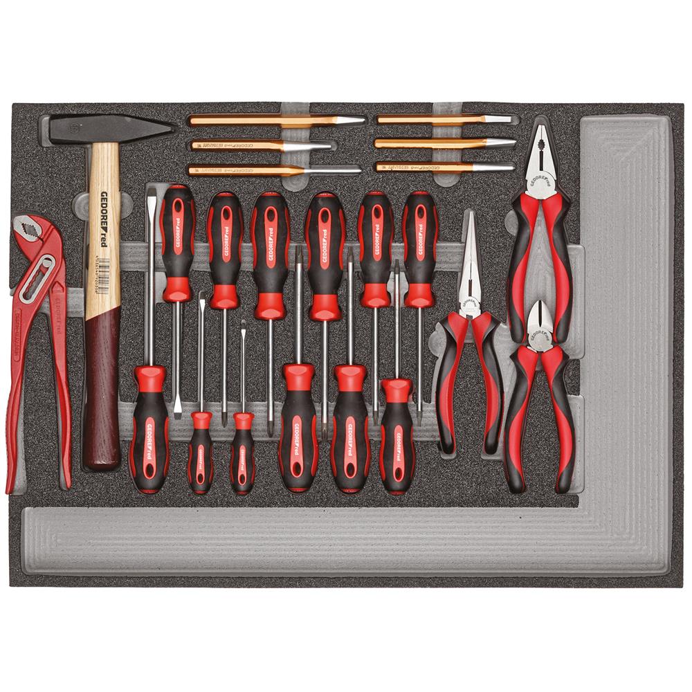 Gedore red R22350005 Tool set BASIS tools 1/1 CT-m 