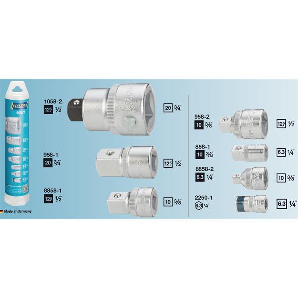 Hazet 958/7 MiniBox Adapersatz 