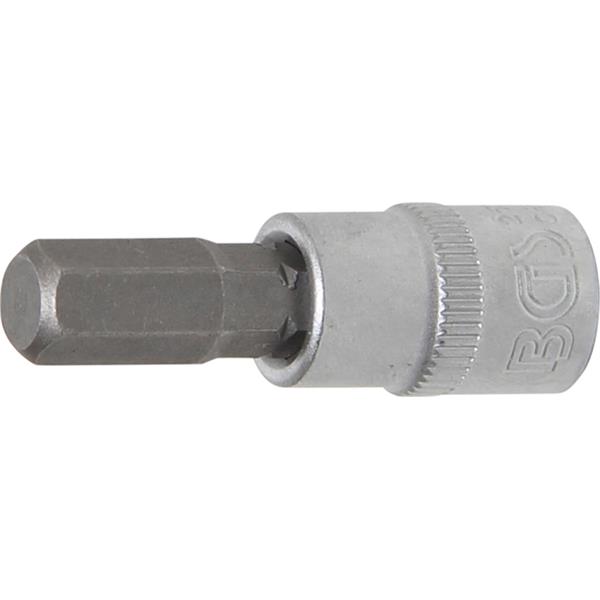 BGS 2501 Bit-Einsatz, Antrieb Innenvierkant 6,3 mm (1/4"), Innensechskant 7 mm
