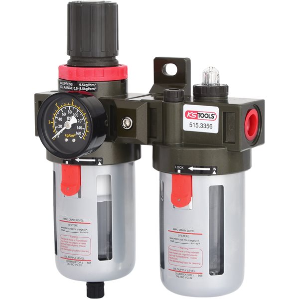 KS-Tools 515.3356 1/2" Druckluft-Wartungseinheit 