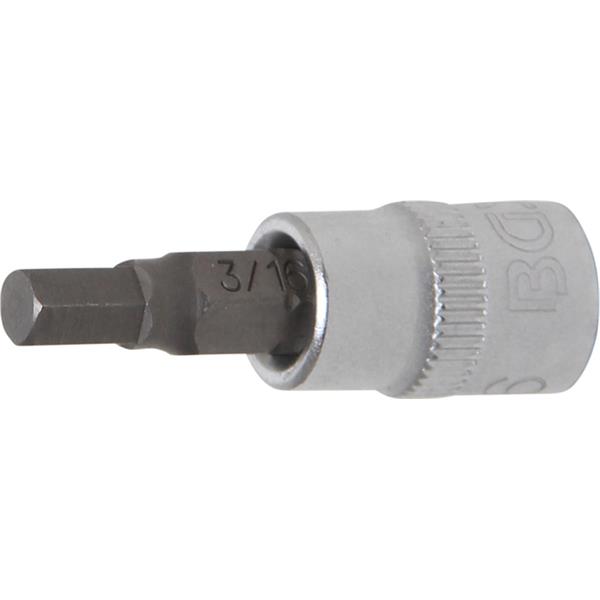 BGS 2743 Bit-Einsatz, Antrieb Innenvierkant 6,3 mm (1/4"), Innensechskant 3/16