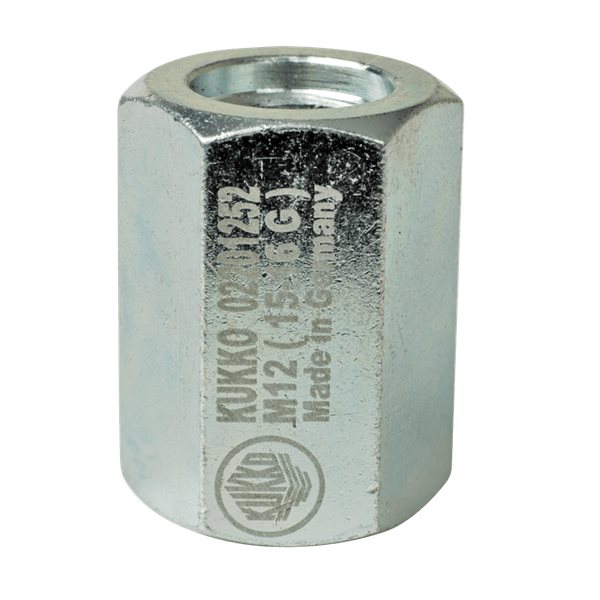 Kukko VM12-1516 Verbindungsmutter Für Gewinde- Ein sätze Ig M12 / Ig 15-16G Für Ks-22-01