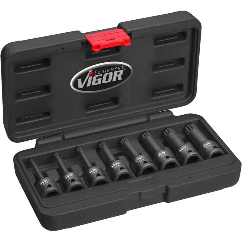 Vigor V7018 1/2" Innenvielzahn-Schlagsch.Dreher-Sa tz