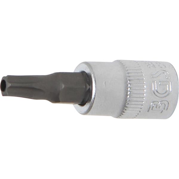 BGS 2361 Bit-Einsatz, Antrieb Innenvierkant 6,3 mm (1/4"), T-Profil (für Torx) mit Bohrung T27