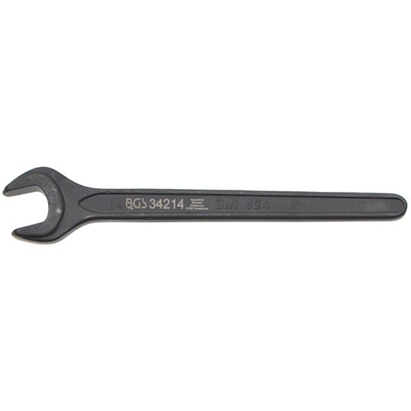 BGS 34214 Single Open End Spanner, DIN 894, 14 mm 