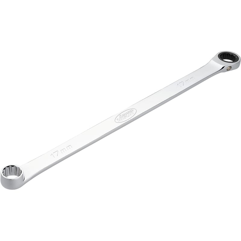 Vigor V7031-17 Ring-Ratschenschlüssel, Lang