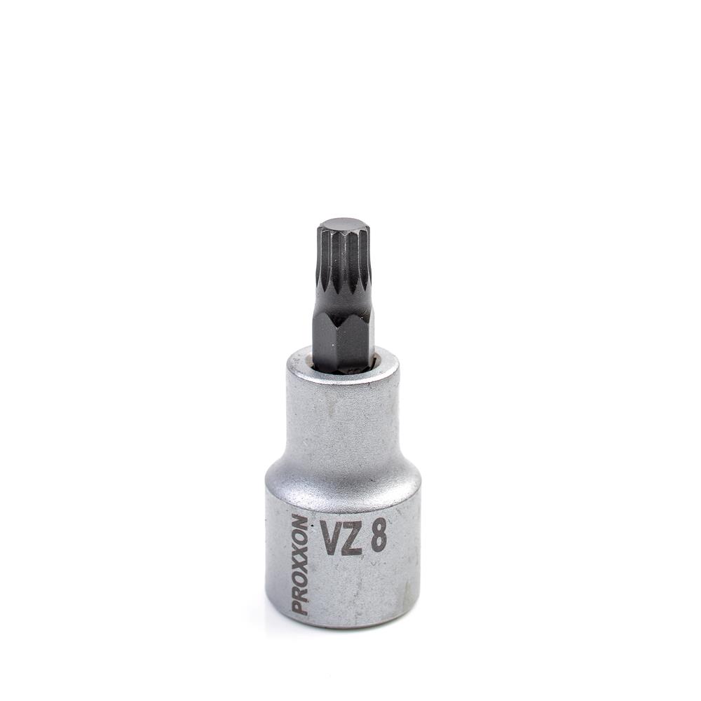 Proxxon 23321 Spline inserts 1/2" (12.5 mm), 8 mm 