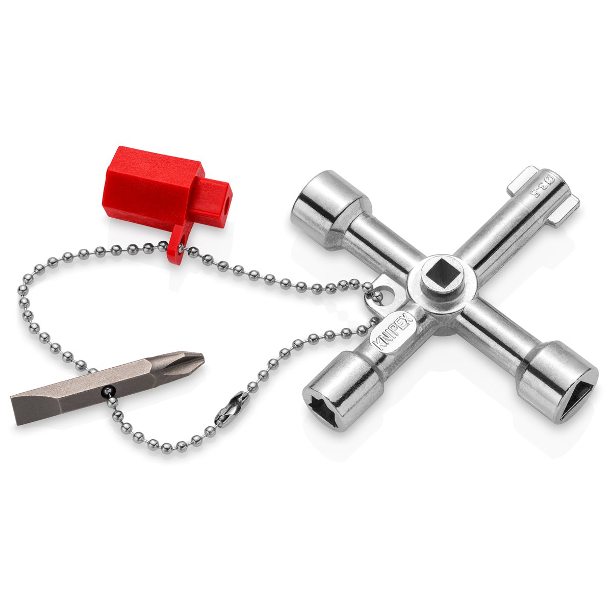 Knipex 00 11 03 Schaltschrankschlüssel lang