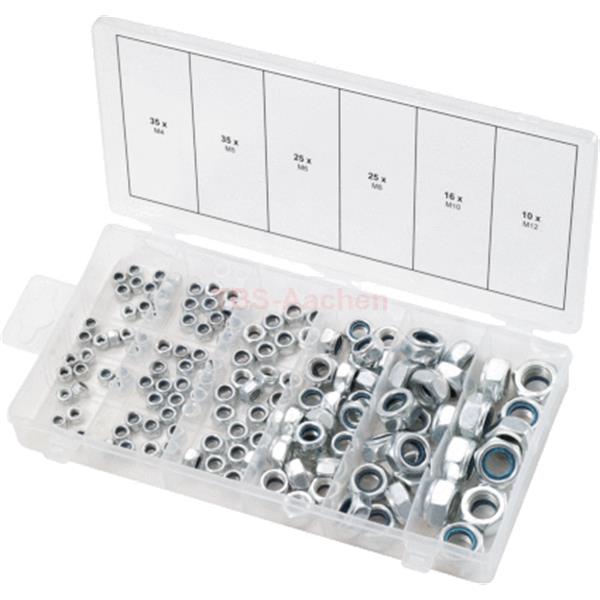 KS-Tools 970.0120 Sortiment Sicherungsmuttern, M4- 