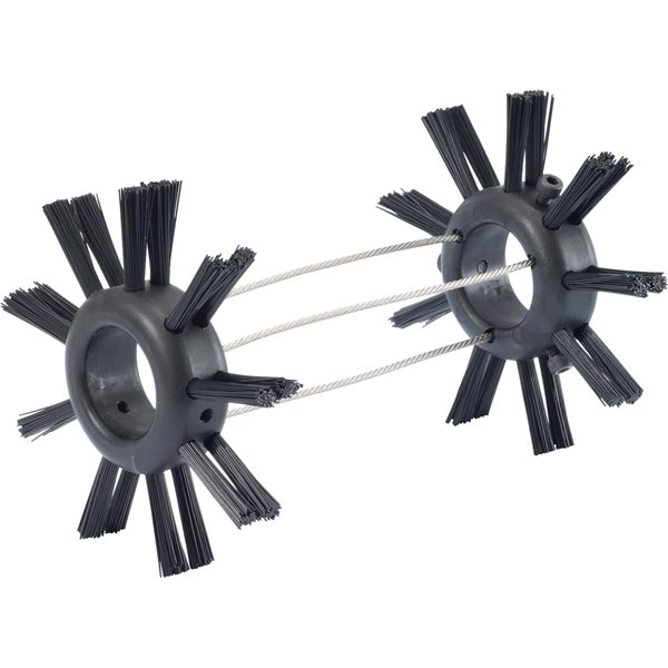 KS-Tools 550.7228 Bürstenaufsatz DN 100 , zu Rohrkamera, ULTIMATE Vision