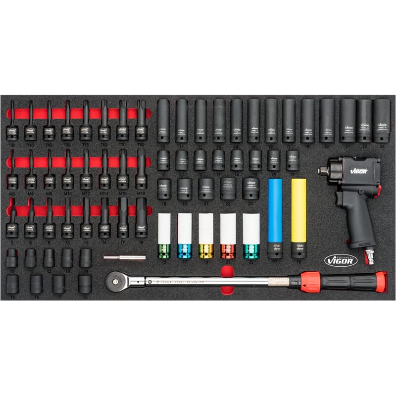 Vigor V6015 Kraft-Weichschaumeinlage XL