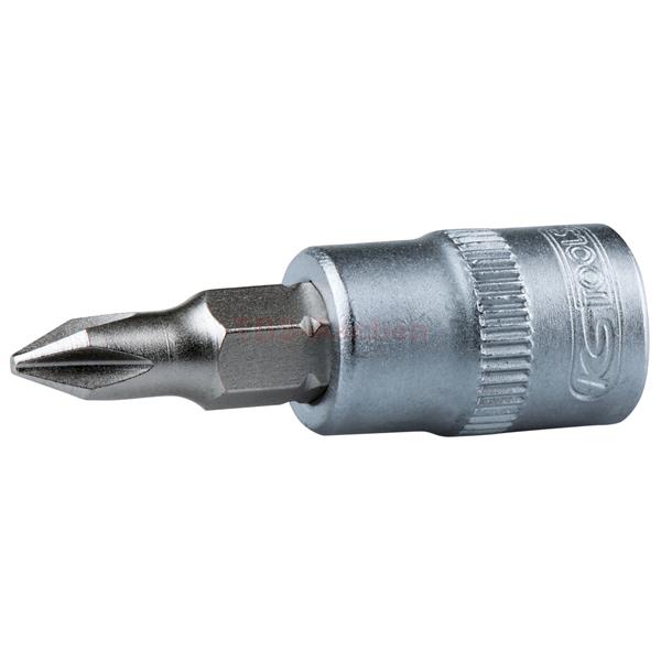 KS-Tools 911.1415 1/4" Bit-Stecknuss,PH1" 