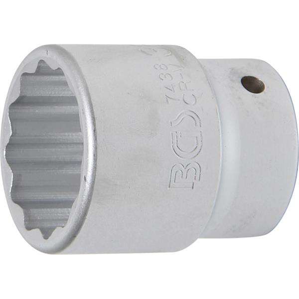 BGS 7438 Socket, 12-point, 20 mm (3/4") Drive, 38 mm