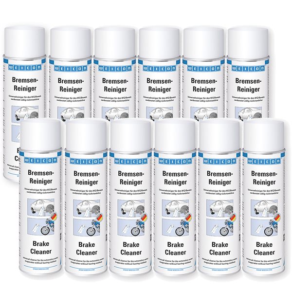 Weicon Brake cleaner 500 ml 12-pcs