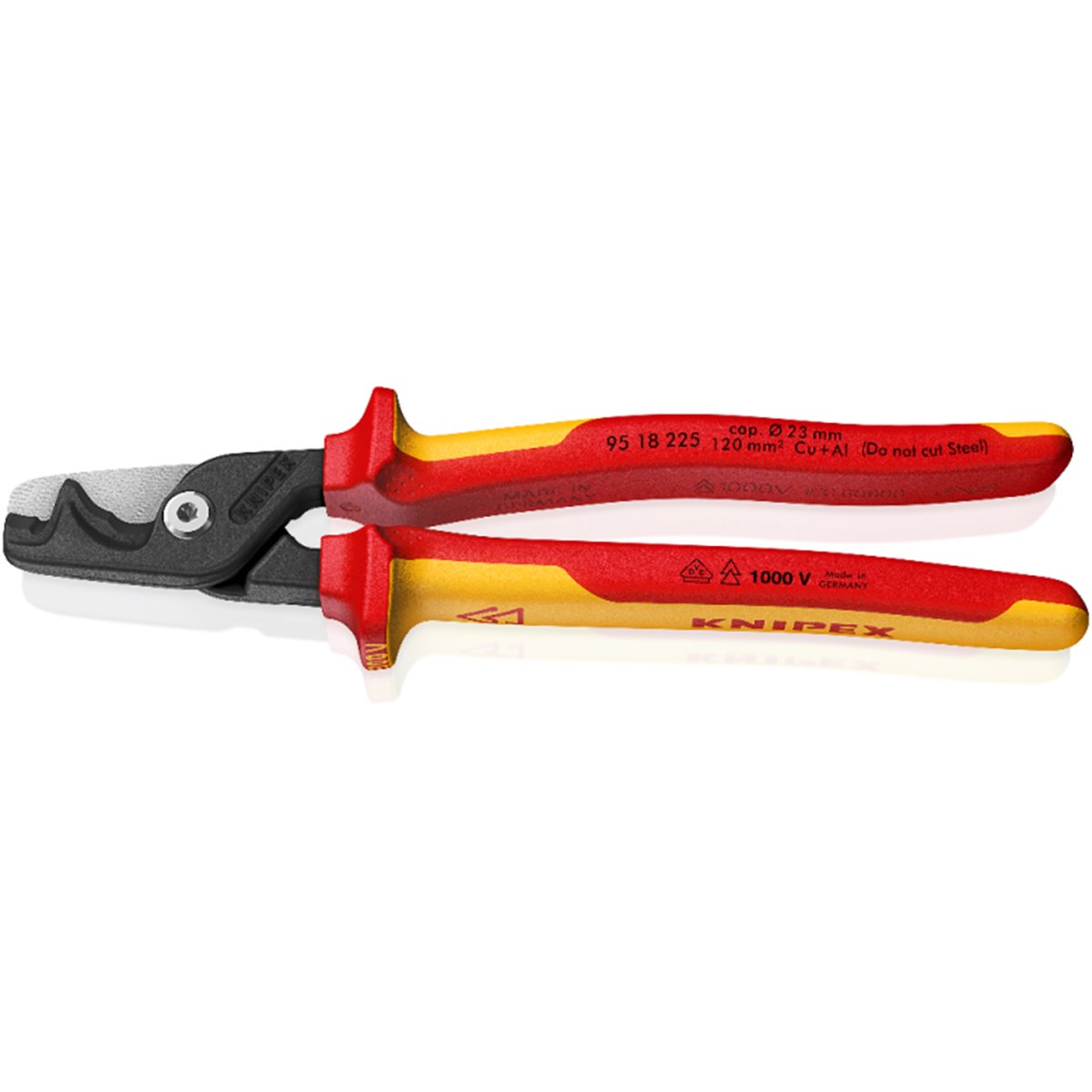 Knipex 95 18 225 SB StepCut XL Kabelschere 