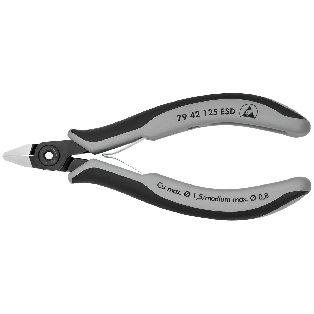 Knipex 79 42 125 ESD Präzisions-Elektronikzange r ESD