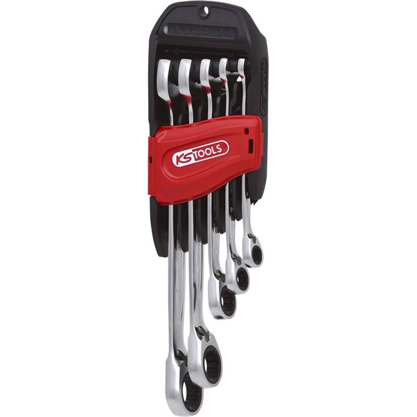 KS-Tools 503.4605 GEAR+ Ringmaulschlüssel-Satz,5-t 