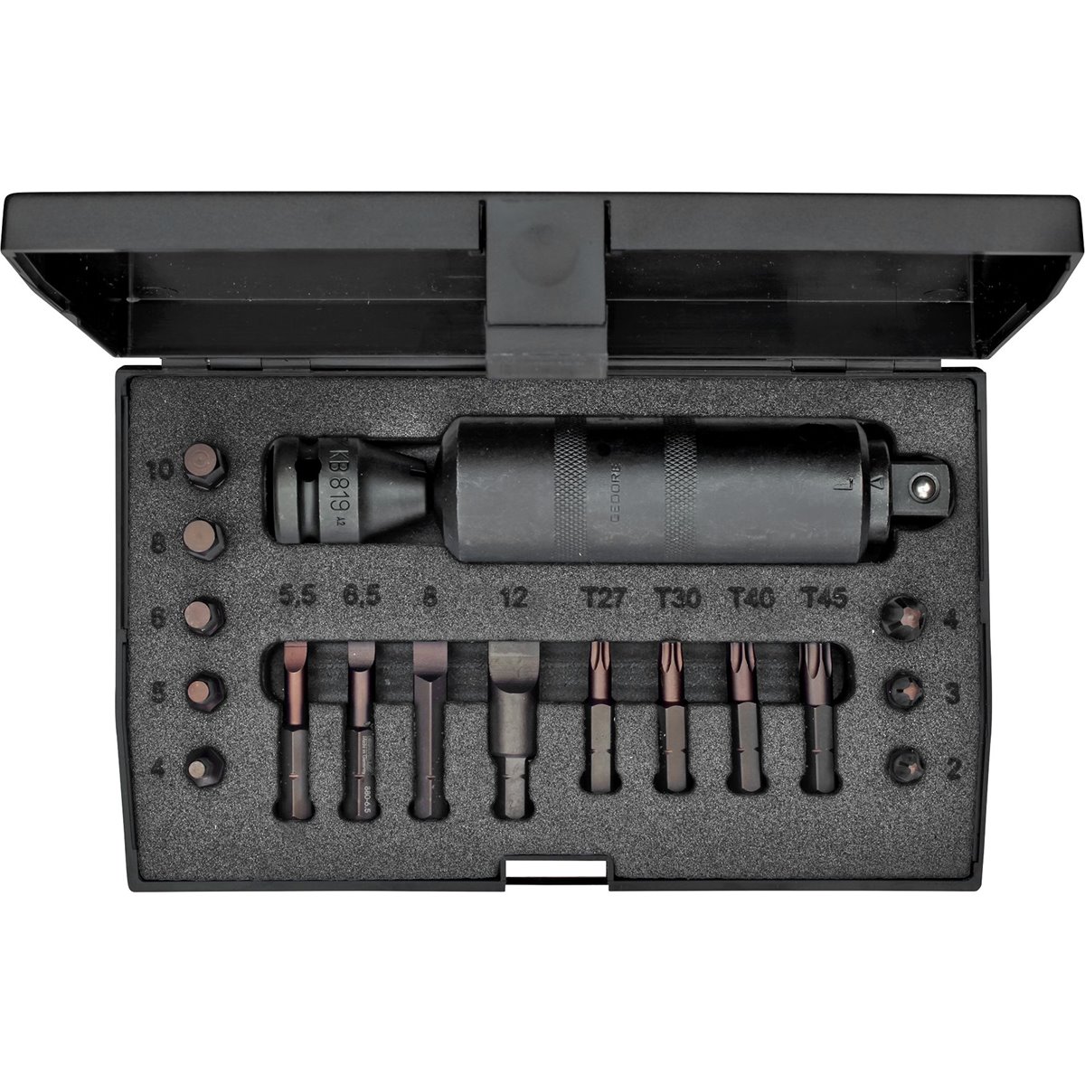 Gedore K 1900-018 Hand Schlagschrauber Set 