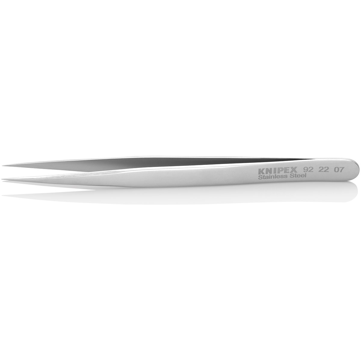 Knipex 92 22 07 Präzisionspinzette, spitz, gerade 