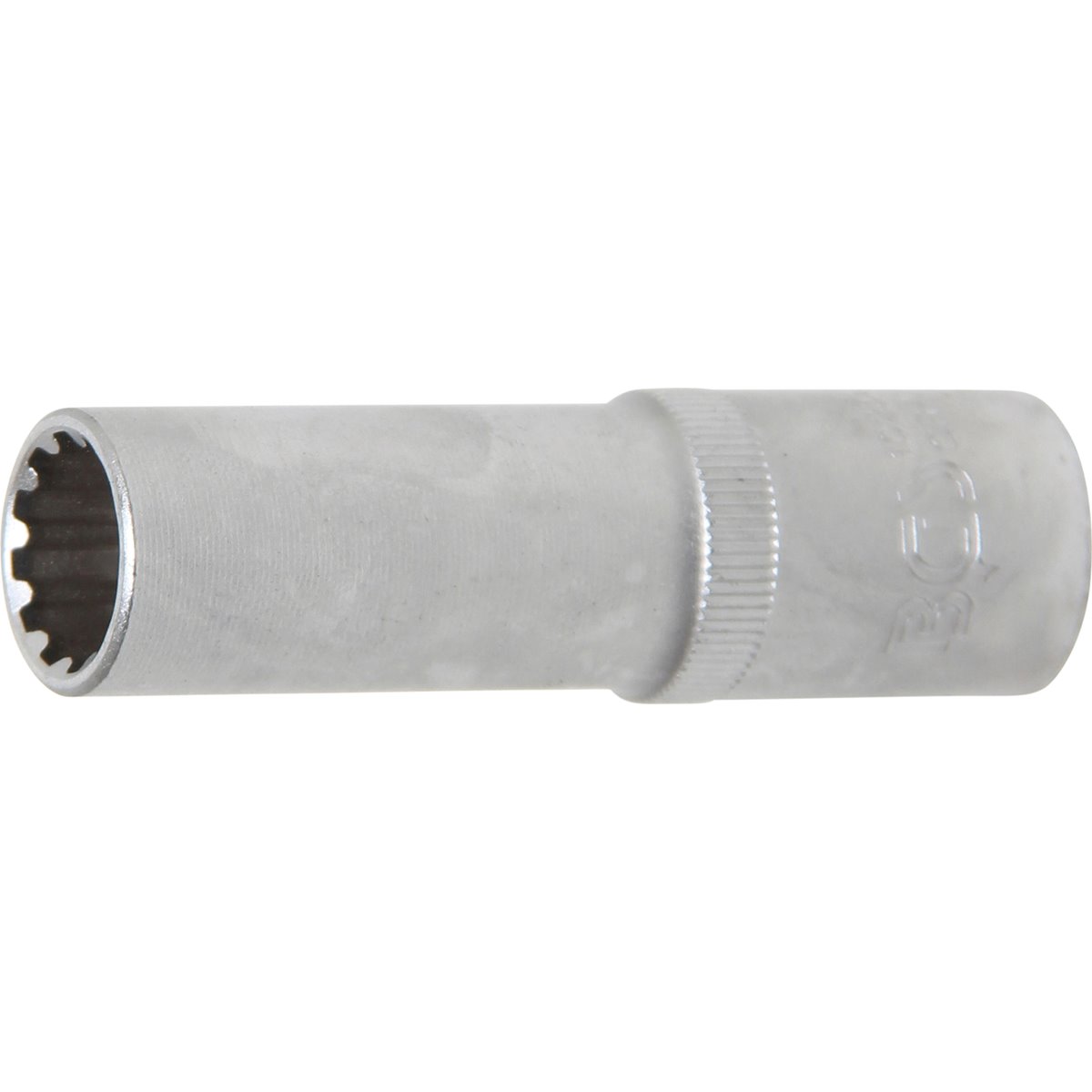 BGS 10254 Steckschlüssel-Einsatz Gear Lock, tief, Antrieb Innenvierkant 12,5 mm (1/2"), SW 14 mm