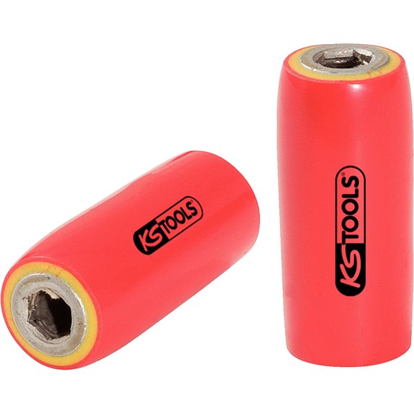 KS-Tools 117.1420 1/4" Isolierter Bithalter,40mm 