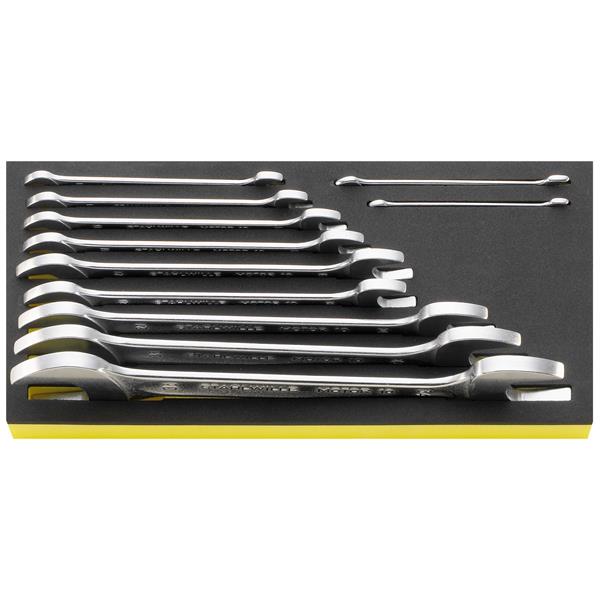 Stahlwille TCS10/11, 6x7-34x36mm Werkzeugsortiment Motor-Doppelmaulschlüssel