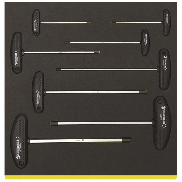 Stahlwille TCS 10768/8 Schraubendreher-Satz ONTROL EINLAGEN-SYSTEM