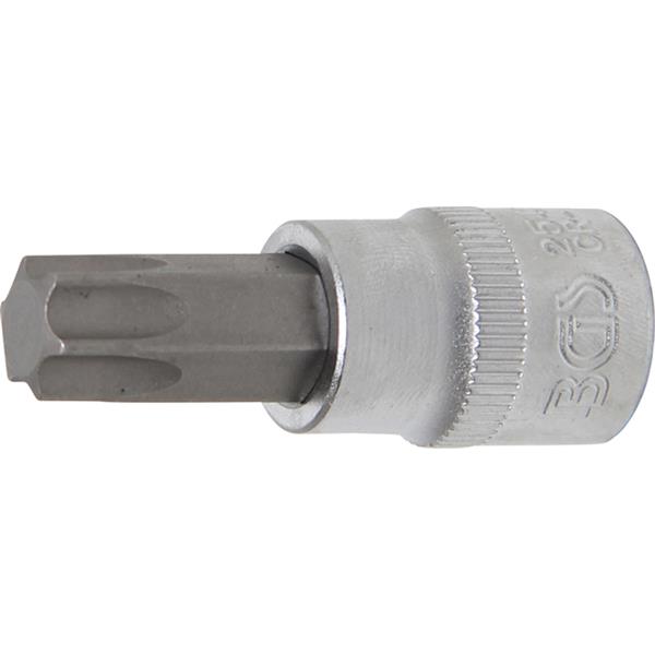 BGS 2549 Bit-Einsatz, Antrieb Innenvierkant 10 mm (3/8"), T-Profil (für Torx) T55