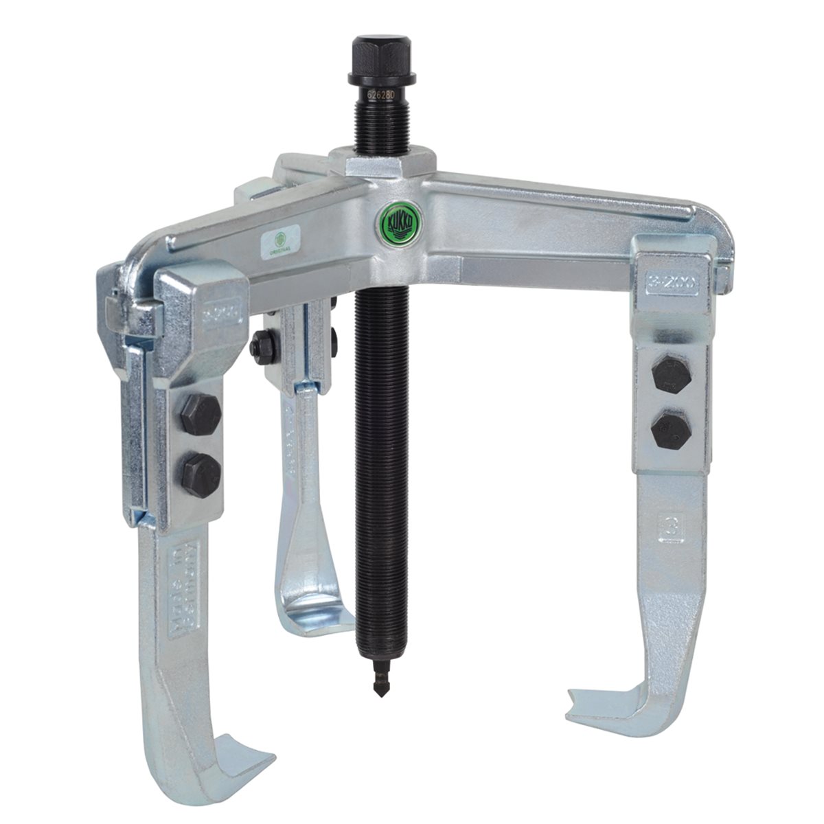Kukko 30-3 3-Arm Universal Abzieher 250 X 200 mm mit verschiebbaren Gleithaken