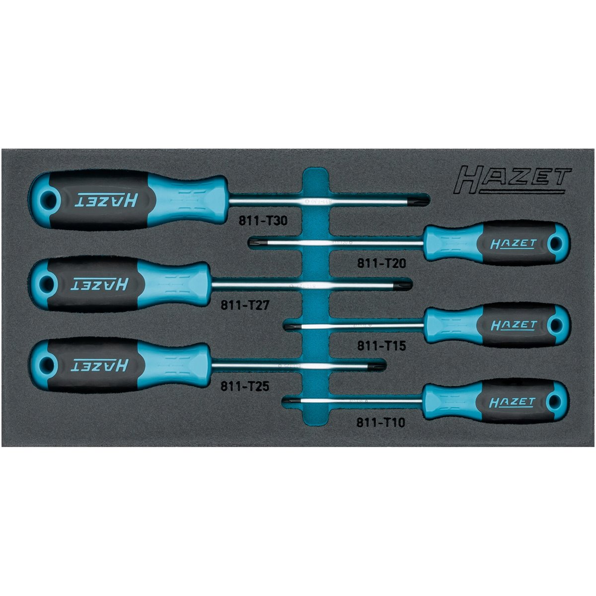 Hazet 163-266/6N Schraubendreher-Satz Torx 