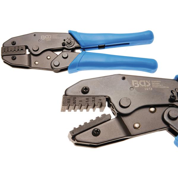 BGS 1418 Kabelschuhzange mit Ratschenfunktion, für Aderendhülsen 0,5 - 4 mm²