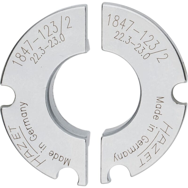 Hazet 1847-123/2 Halbschalen-Paar 