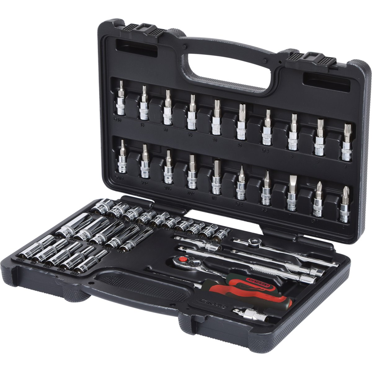 KS-Tools 918.0847 1/4" CHROME+ Steckschlüssel-Satz 