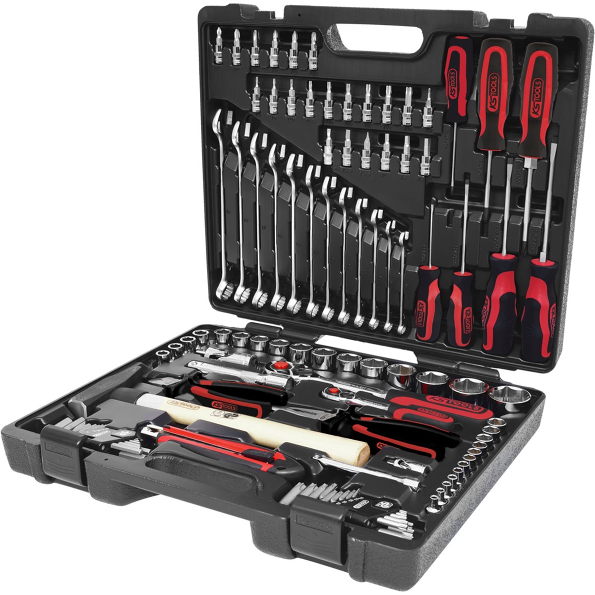 KS-Tools 918.0797 CHROME+ Universal-Werkzeug-Satz -Werkzeug-Satz, 97-tlg.