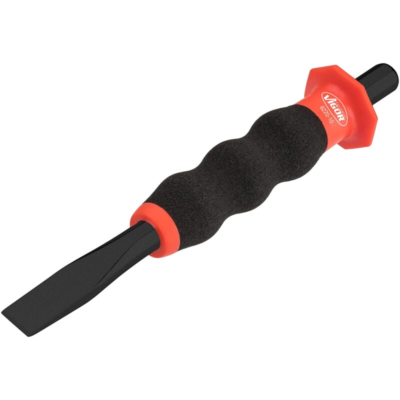 Vigor V6220-10 Flachmeißel Mit Handschutz, 10Mm