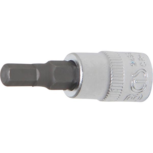 BGS 2499 Bit-Einsatz, Antrieb Innenvierkant 6,3 mm (1/4"), Innensechskant 5 mm