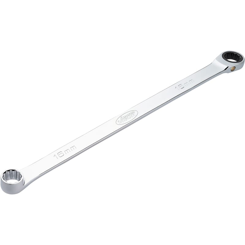 Vigor V7031-16 Ring-Ratschenschlüssel, Lang