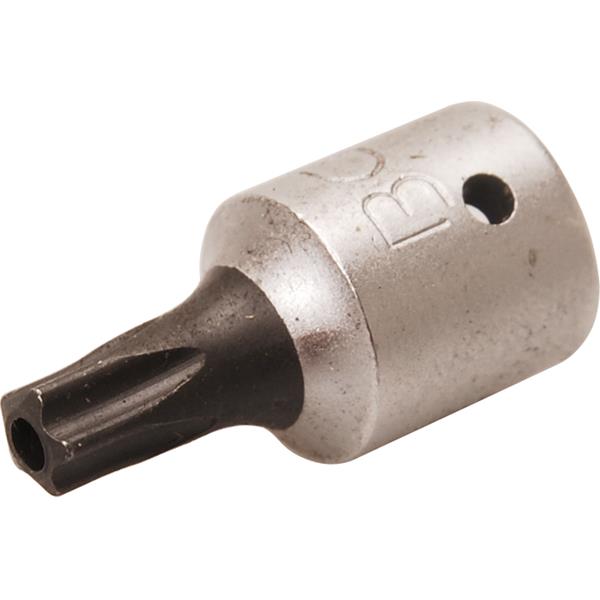 BGS 2355-TS27 Bit-Einsatz, Antrieb Innenvierkant 6 ,3 mm (1/4"), TS-Profil (für Torx Plus) mit Bohrun