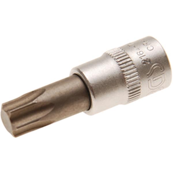 BGS 2164-T45 Bit-Einsatz, Antrieb Innenvierkant 6, 3 mm (1/4"), T-Profil (für Torx) T45
