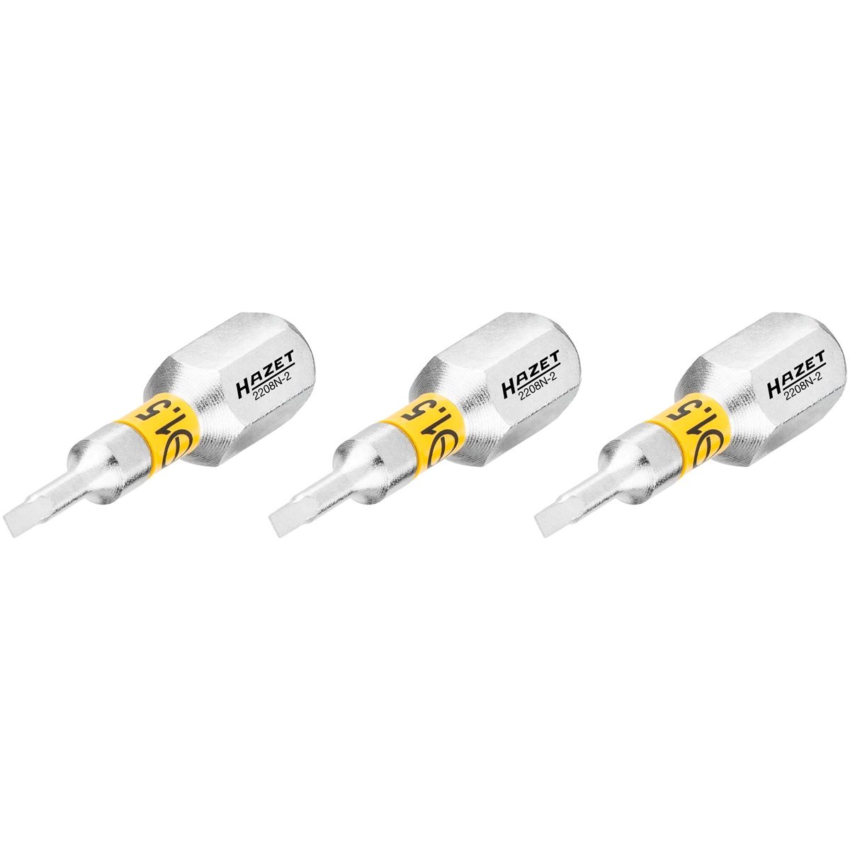 Hazet 2208N-2/3 Bit set slot profile 0,4 x 1,5 mm 