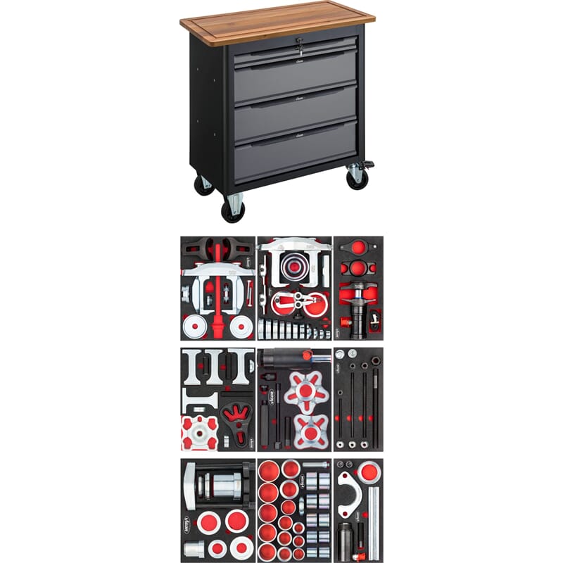 Vigor V7030 Mobile Werkbank + Spezialwerkzeuge