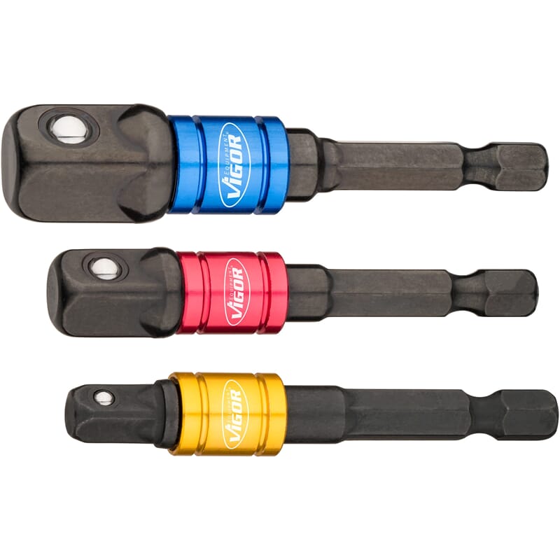 Vigor V7603/3 Steckschlüssel Adaptersatz