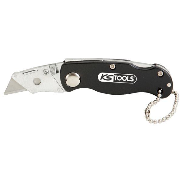 KS-Tools 907.2173 Klappmesser m.Gürteltragekette,9 