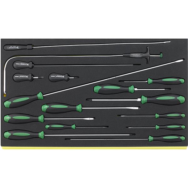 Stahlwille TCS 4621/4734/16 Tool Set In Tool-Contr ol Tray-System