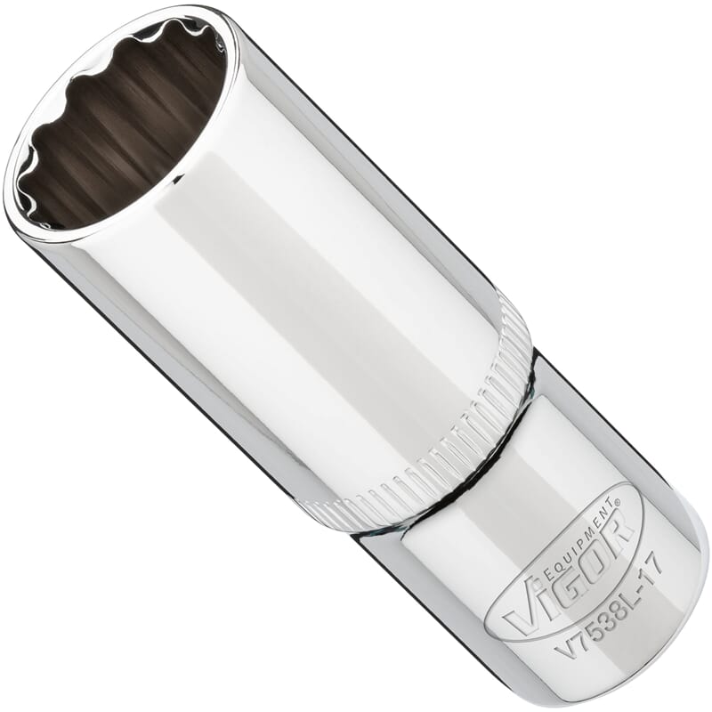 Vigor V7538L-17 3/8" Steckschlüsseleinsatz Lang Sw 17