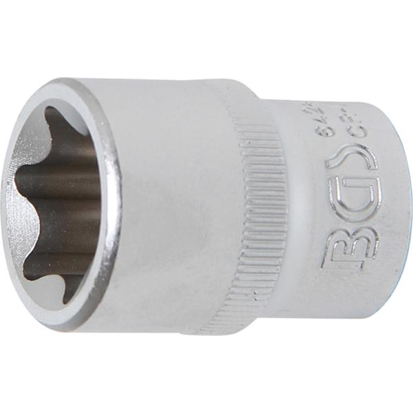 BGS 6424 Steckschlüssel-Einsatz E-Profil, Antrieb Innenvierkant 12,5 mm (1/2"), SW E24