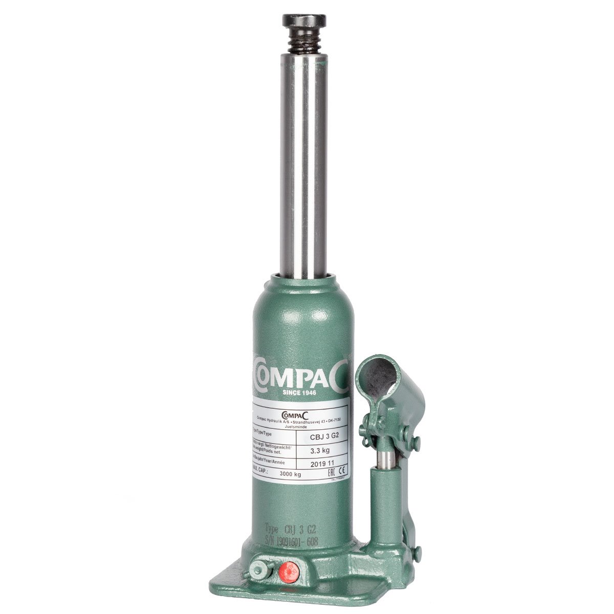 Compac CBJ 3 Unterstellheber, 3 Tonnen 
