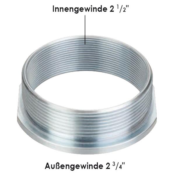 Vigor V4220 Adapter 2.3/4"-14 UNS (KLANN) - 2 1/2" 