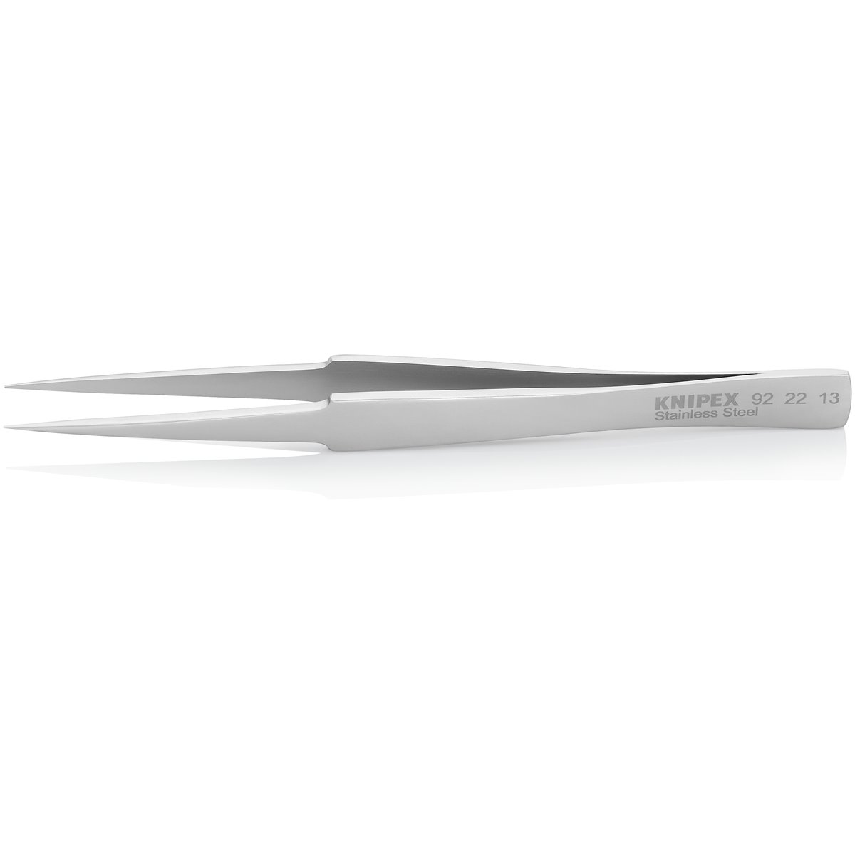 Knipex 92 22 13 Präzisionspinzette, Nadel, gerade 